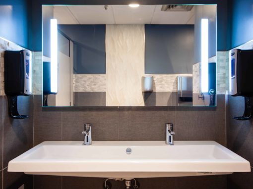 Commercial Bathroom Design<BR>Woburn, MA