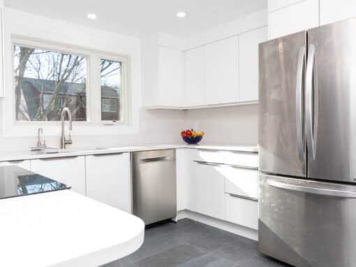 Modern Kitchen and Bathroom Remodel<br>Beverly, MA