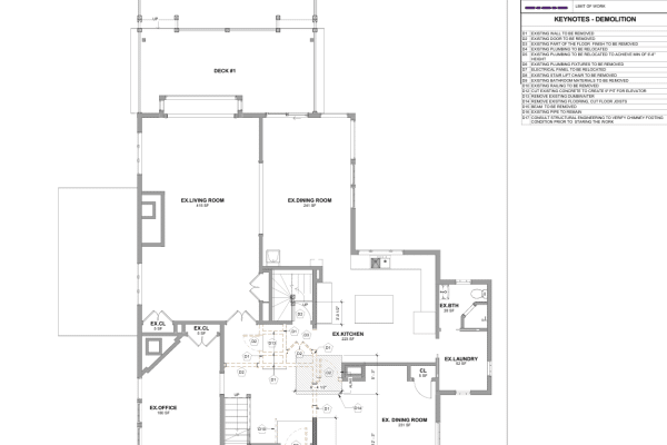 Bev elevator demo first plan