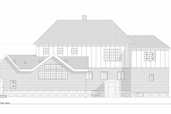 Beverly Revit Elevations Back
