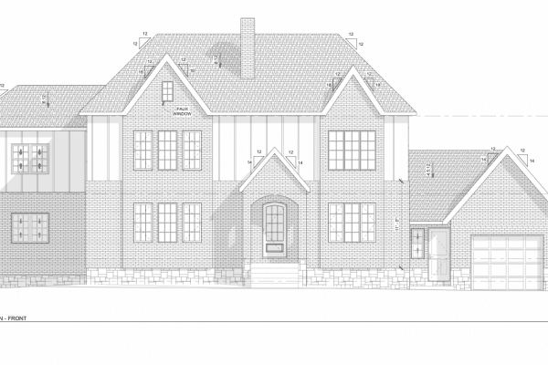 Beverly Revit Elevations Front