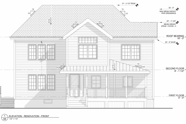 Peabody Elevations Front