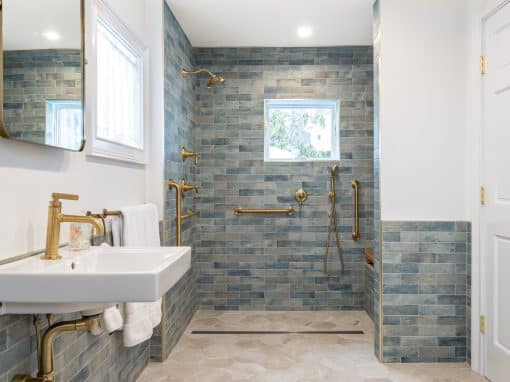 Accessible Bathroom Remodel <br> Beverly, MA
